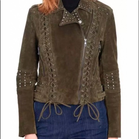 Ladies’ Bagatelle.NYC leather jacket. Small, lined - Picture 4 of 5